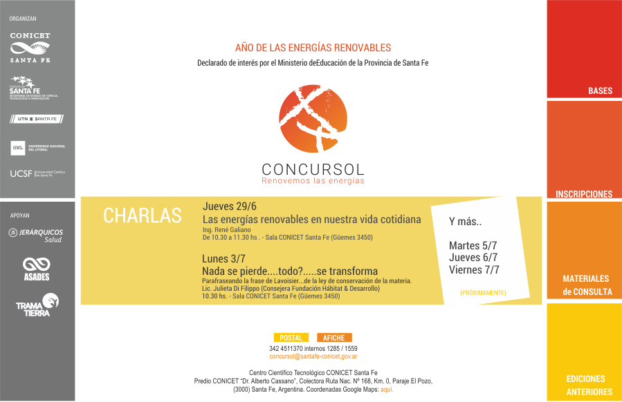 Organiza CCT CONICET Santa Fe